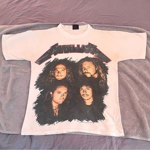 Vintage Metallica T-shirt | Wherever I May Roam, Stage Set, 1991-2 | Size L